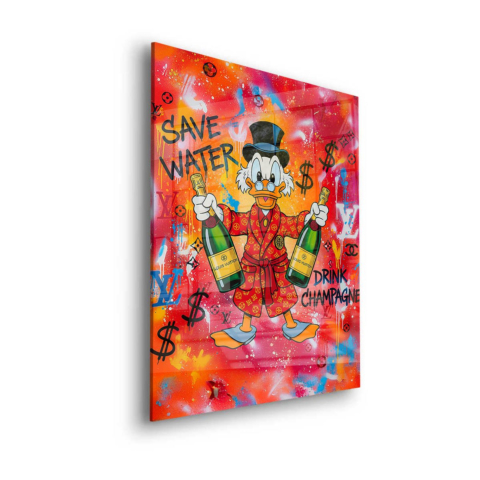 Sauvez la Richesse Verre Acrylique