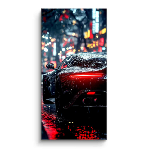 Racer de nuit urbaine PVC Mat
