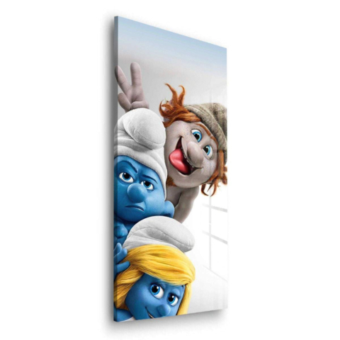 Aventure Schtroumpf Verre Acrylique