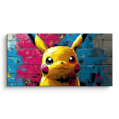 Vibrant Pikachu PVC Mat Art