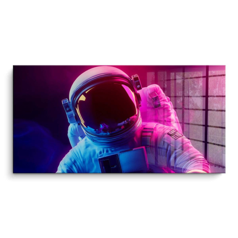 Kosmische Traumlandschaft PVC Glänzend