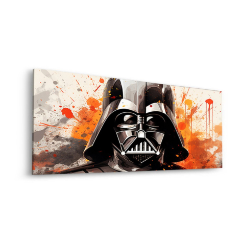 Furia de Vader Arte en Dibond PVC Mate