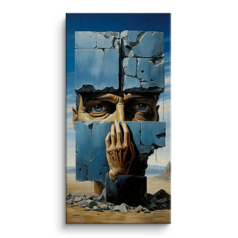 Realidad Fragmentada Lienzo