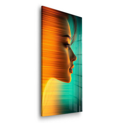 Ätherisches Leuchten Acrylglasbild