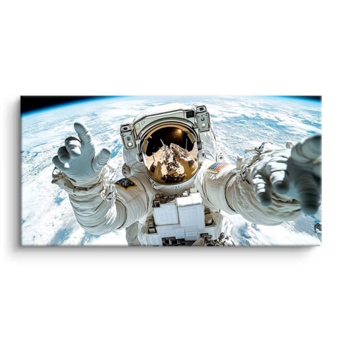 Umarmung des Astronauten PVC Matt