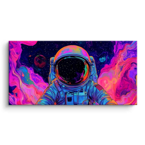 Kosmische Traumlandschaft Astronaut PVC Matt