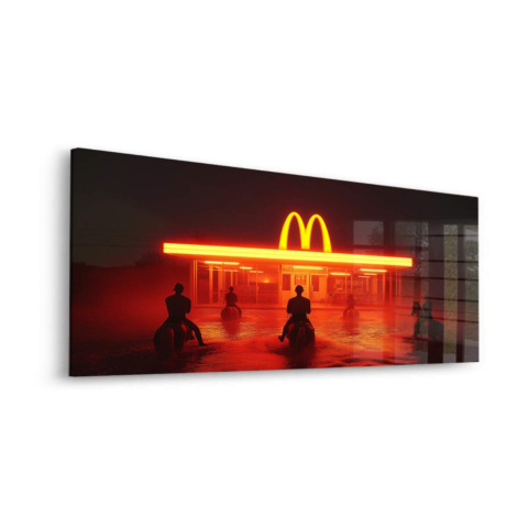 Neon Riders Acrylglas