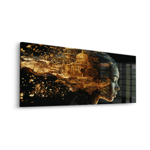 Goldene Träume Acrylglas