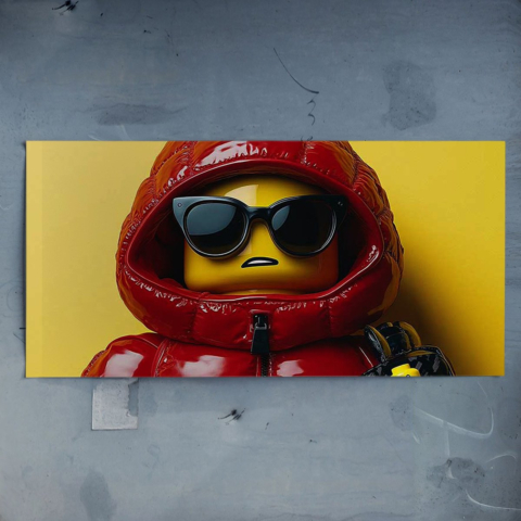 Chic Lego Vibes Poster