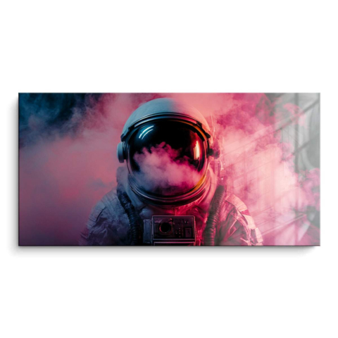 Kosmische Traumlandschaft PVC Glänzend