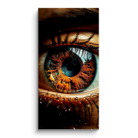 Ätherisches Auge PVC Matt Kunst