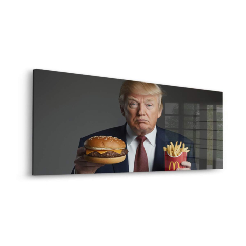 Ikona Fast Food Szkło Akrylowe