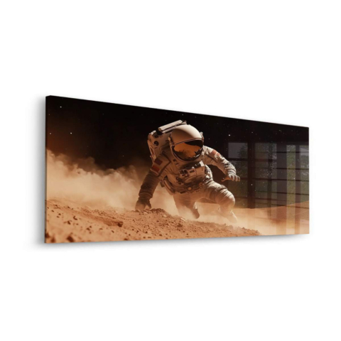 Astronaut's Journey Acrylic Glass Art