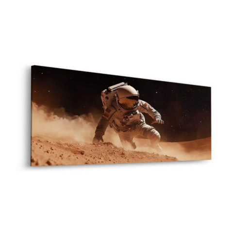 Astronaut's Journey Dibond Mat Art