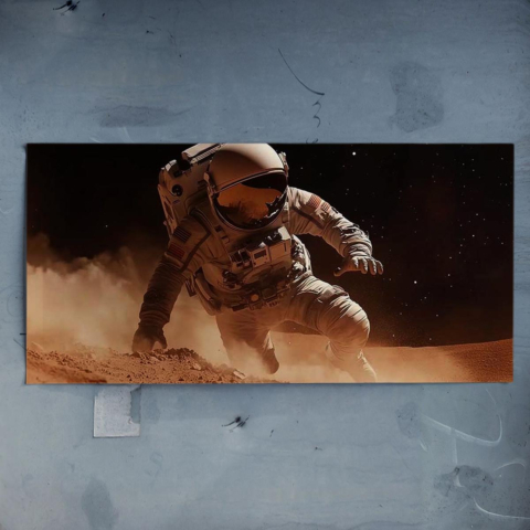 Reise des Astronauten Poster