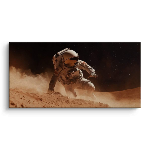 Reise des Astronauten Leinwandbild