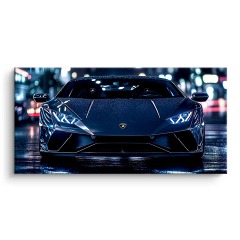 Midnight Racer PVC Mat Art