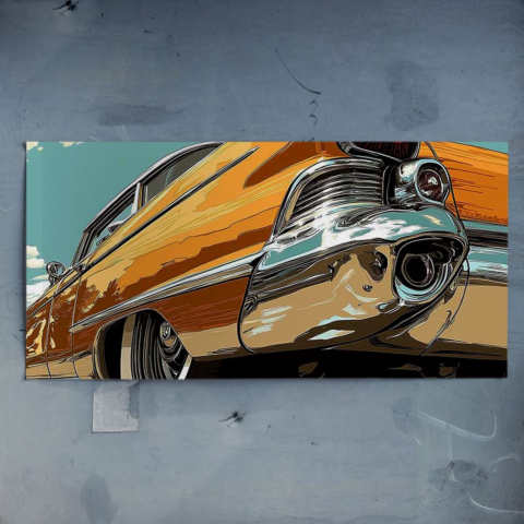 Paseo Retro Póster