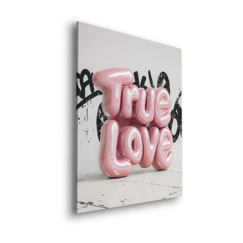 Balloon Love Dibond Mat Art