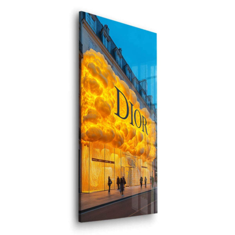Dior Illuminé Affichage Verre Acrylique