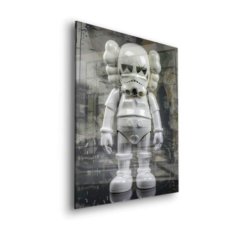 Ourson Stormtrooper Verre Acrylique