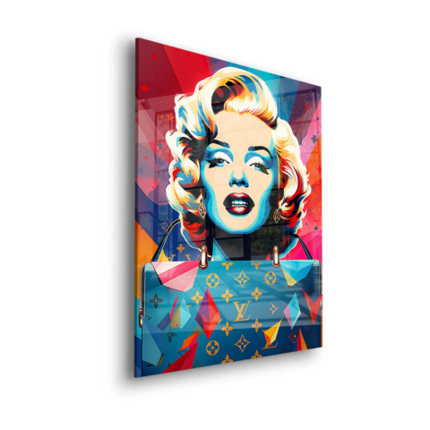 Pop Art Marilyn Acrylglas