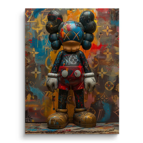 Arte Callejero Mickey Lienzo