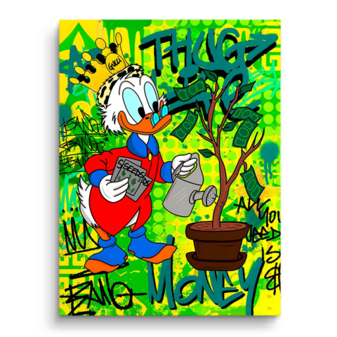 Financial Growth PVC Matt Art