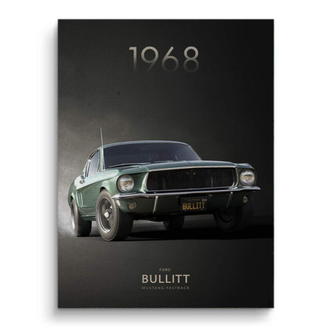 1968 Mustang Obraz na Płótnie