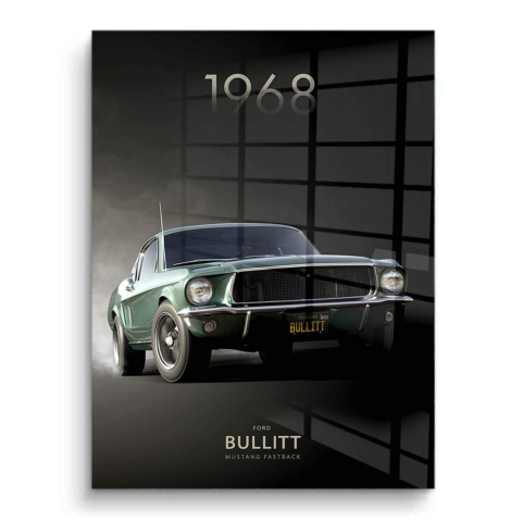 1968 Mustang PVC Gloss Art