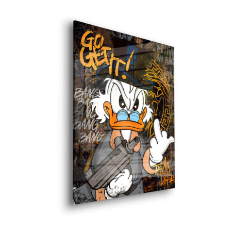 Rache des Scrooge Acrylglasbild