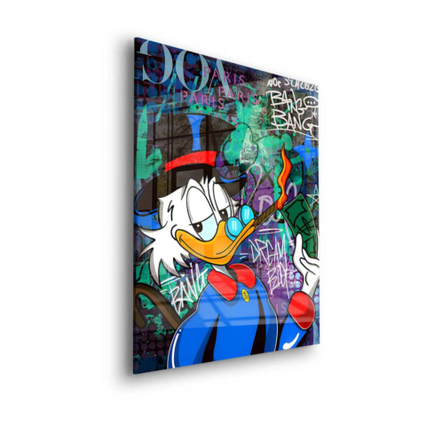 Rücksichtsloser Reichtum Acrylglasbild