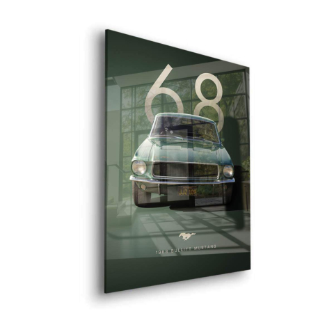 Klassische Muskel Acrylglasbild