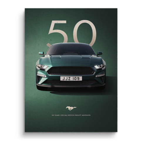 50 Aniversario Mustang Lienzo