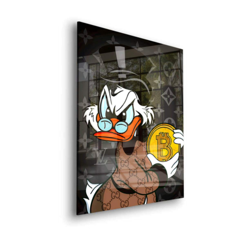 Crypto Canard Verre Acrylique