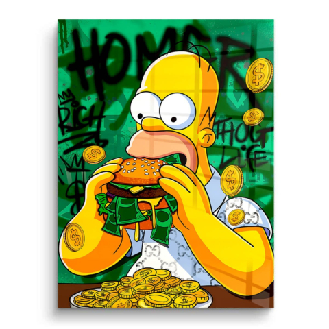 Fast Food Frenzy PVC Gloss Art