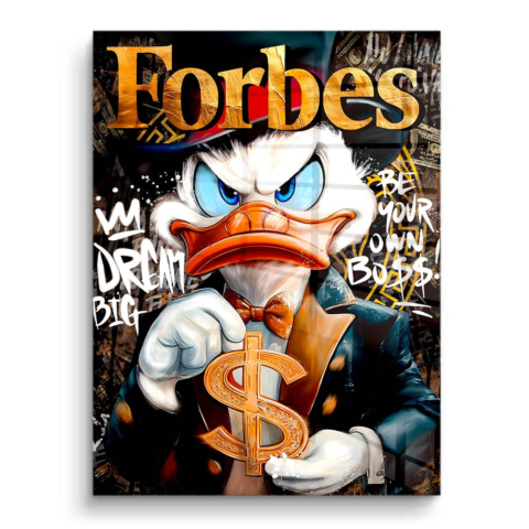 Wealth and Power PVC Gloss Art