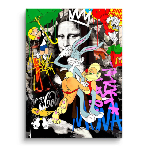 Pop Culture Collage PVC Gloss Art