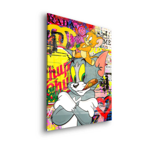 Urban Pop Art Acrylglas