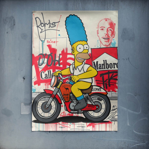 La Carrera de Bart Póster