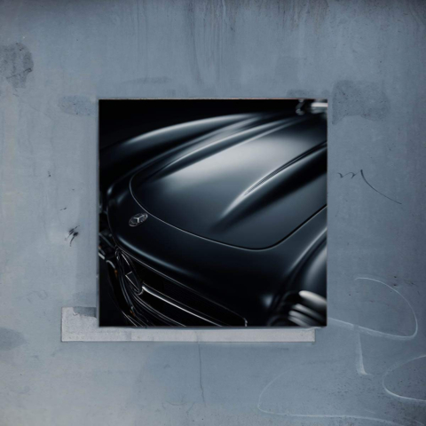 Mercedes-Benz Poster Art Poster