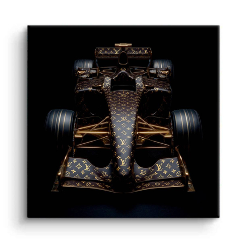 LV F1 Auto Leinwandbild