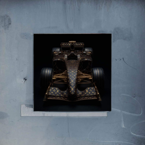 LV F1 Auto Poster Kunst