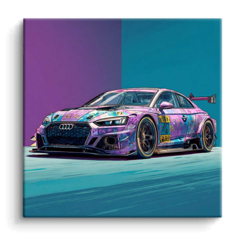 Audi R8 PCV Matowy Obraz