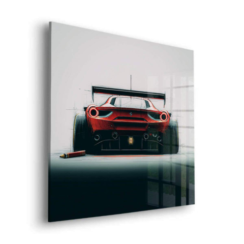 Ferrari Racer Verre Acrylique