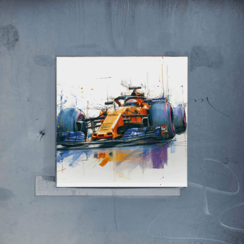 Plakat Formuły 1 McLaren