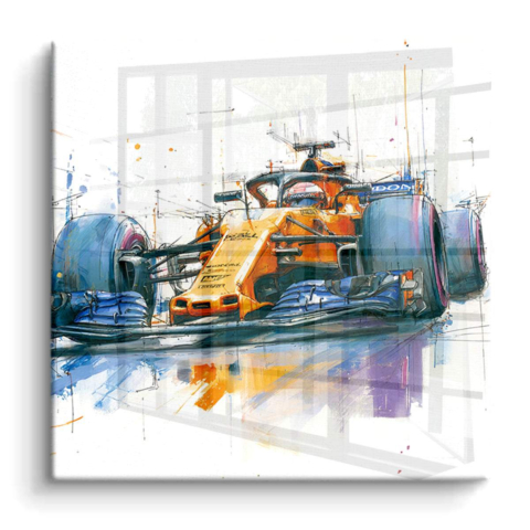 McLaren Formule 1 PVC Brillant Art