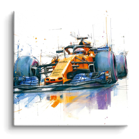 McLaren Formuła 1 Obraz na Płótnie PCV Matowy