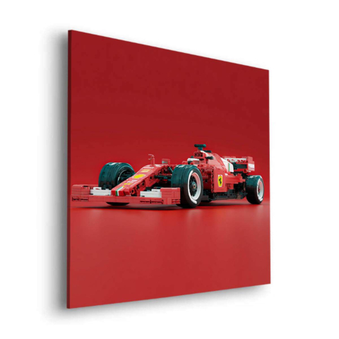 Ferrari Formula 1 Obraz na Płótnie Dibond Matowy