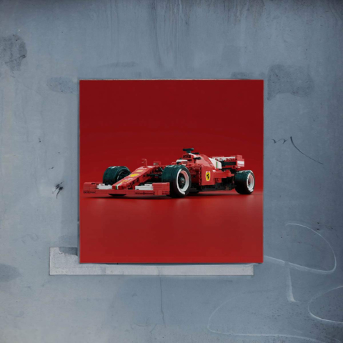 Plakat Ferrari Formuła 1
